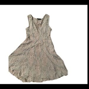 It is a Deep greenish gray dress